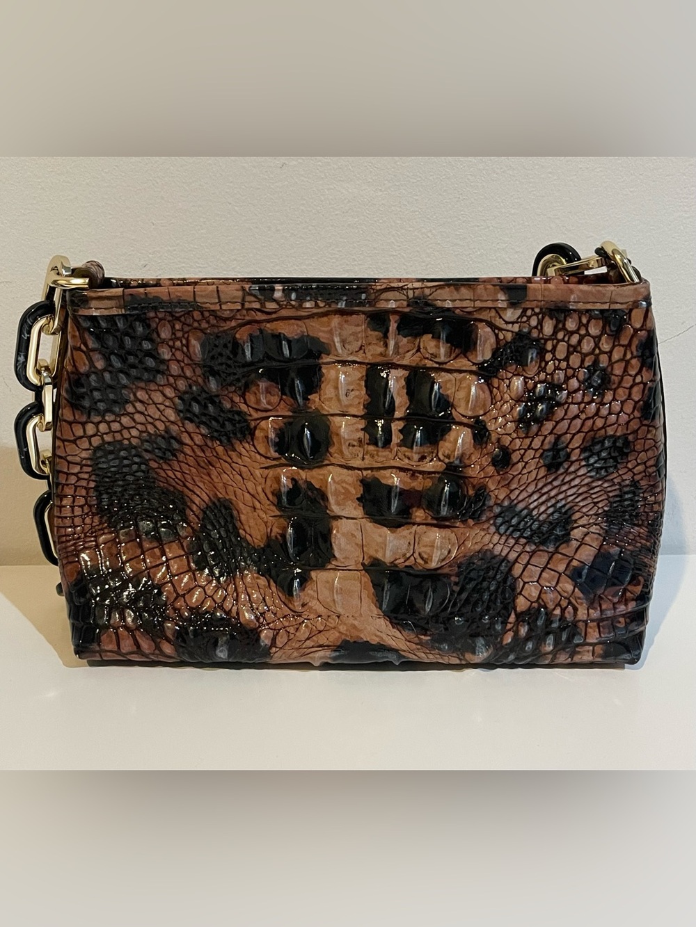 Brahmin Mod Lorelei Small Leather Chain Shoulder Bag - Picture 5 of 14